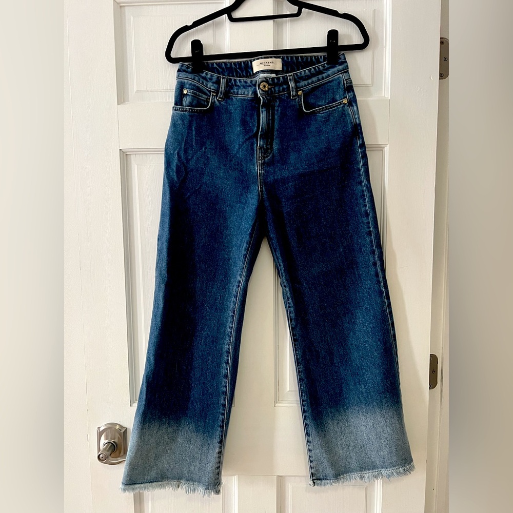 MAX MARA Weekend - Frayed & Faded Jeans (sz 8)